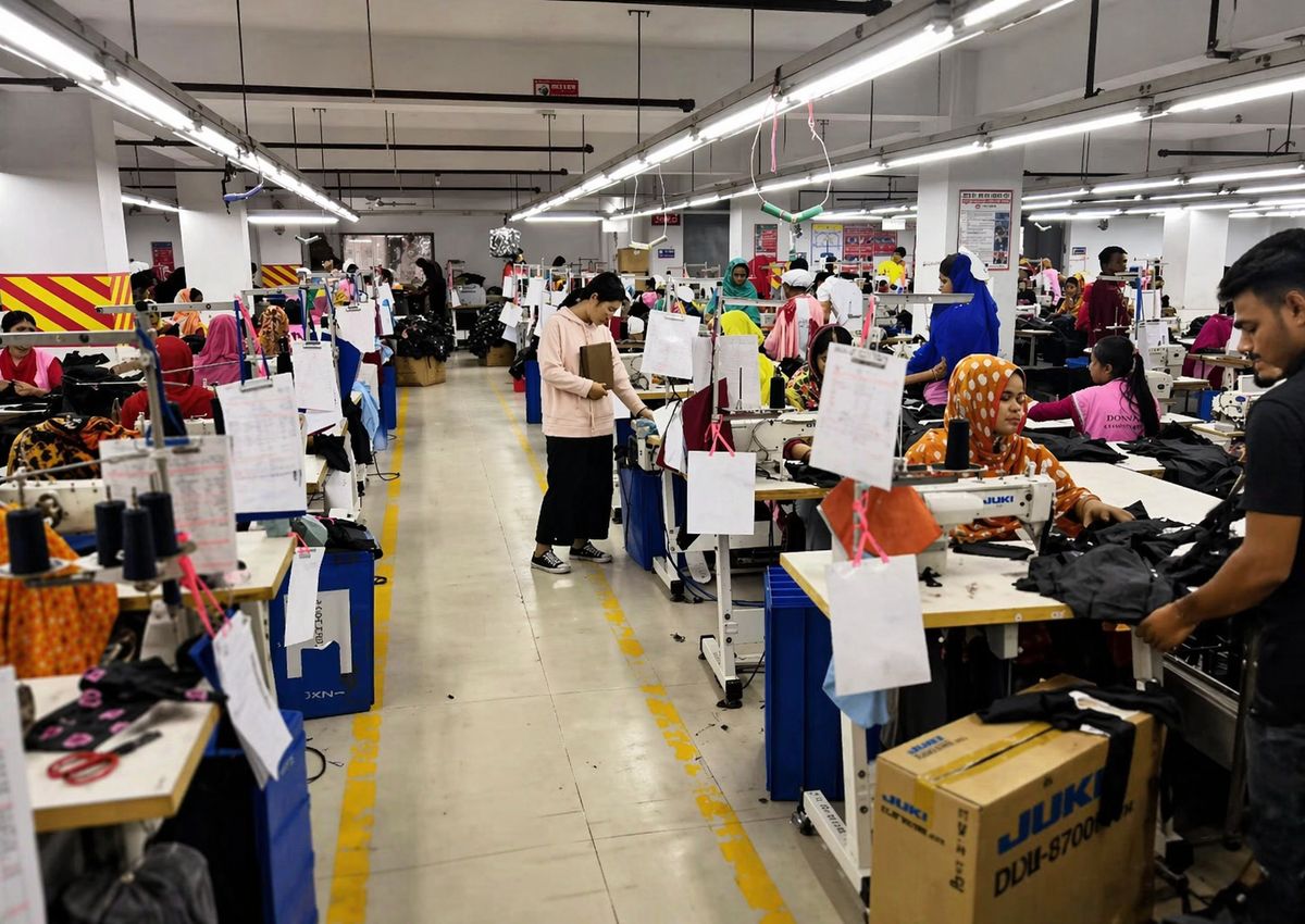 Donglian production floor